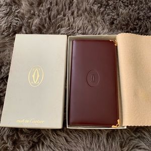 SOLD! Via pypalCartier bi-fold wallet! Brand new!